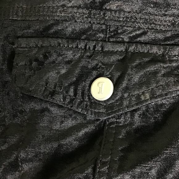 Anthropologie Pilcro and the letterpress velvet Jean  jacket size Large EUC - Picture 7 of 11